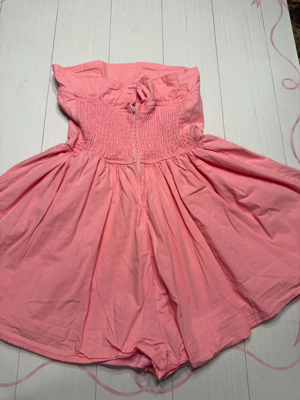 Mable Pink Romper Size M - Picture 3 of 4